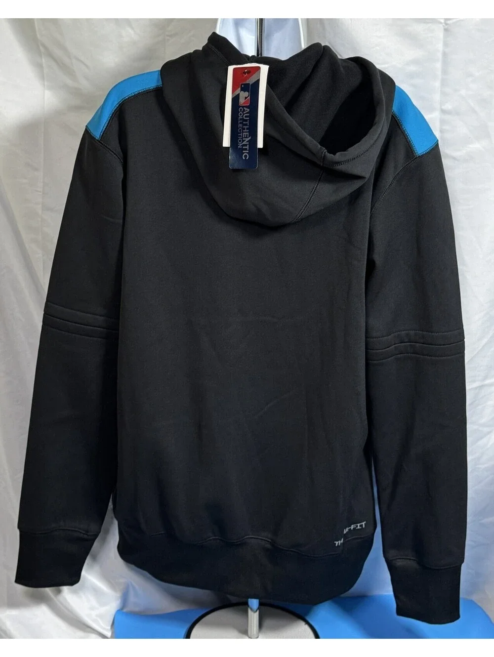 Nike Miami Marlins Authentic Collection Therma-FIT Performance Hoodie Mens S NWT